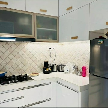 Kitchen in 3 BHK Apartment at Krishna Amorapolis, Dhanori – for Rent