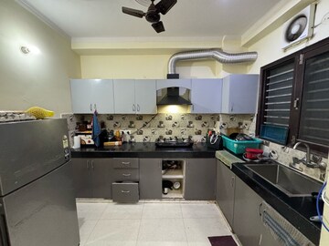 Kitchen in 2 BHK Builder Floor at Uppal Southend, Sector 49 – for Rent