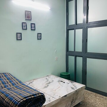 Bedroom in 1 RK Independent House at DLF Vibhuti Khand, Vibhuti Khand – for Rent