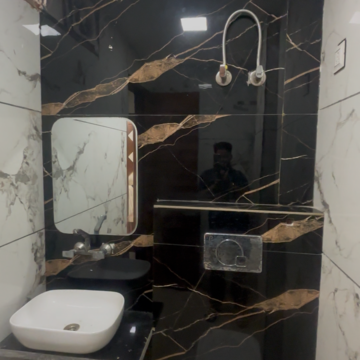 Bathroom in 2 BHK Builder Floor at Vipin Garden – for Sale
