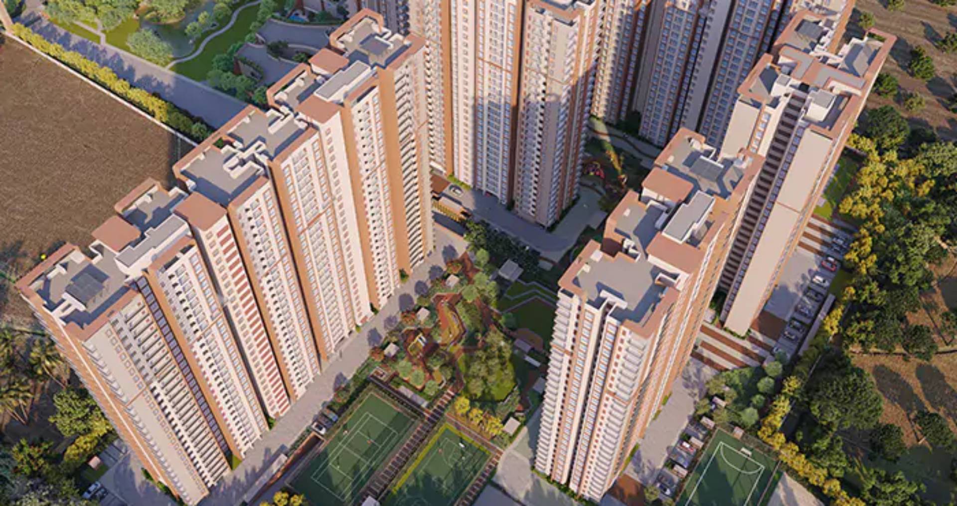 3 BHK + Study Room Apartment For Sale in Brigade Sanctuary