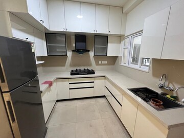 Kitchen in 3 BHK Apartment at Prestige Tranquil, Kokapet – for Rent