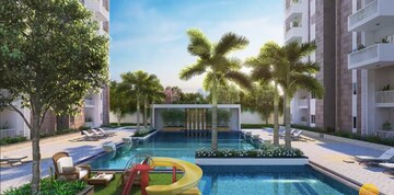 Swimming Pool in 2.5 BHK Apartment at Ambience Courtyard, Manikonda – for Sale