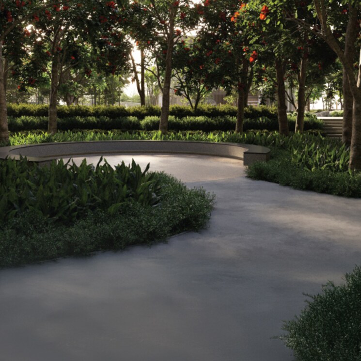 Garden, abhee-aaria 1 Bedroom 709 Sq.Ft. Apartment In Gunjur Bangalore 8590687