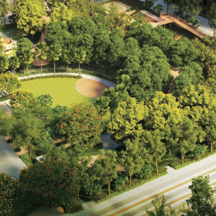 Garden, abhee-aaria 1 Bedroom 709 Sq.Ft. Apartment In Gunjur Bangalore 8590687