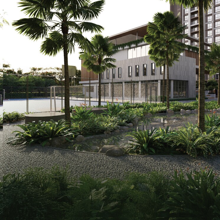 Garden, abhee-aaria 1 Bedroom 709 Sq.Ft. Apartment In Gunjur Bangalore 8590687