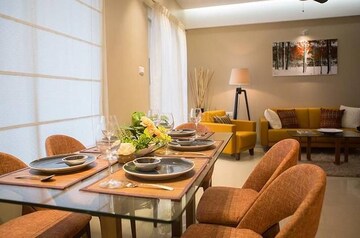 Living Room in 2 BHK Apartment at Nirman Altius, Kharadi – for Sale