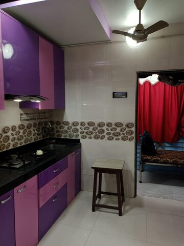 Kitchen in 1 RK Apartment at Kabir Ashram Apartment, Lower Parel – for Rent