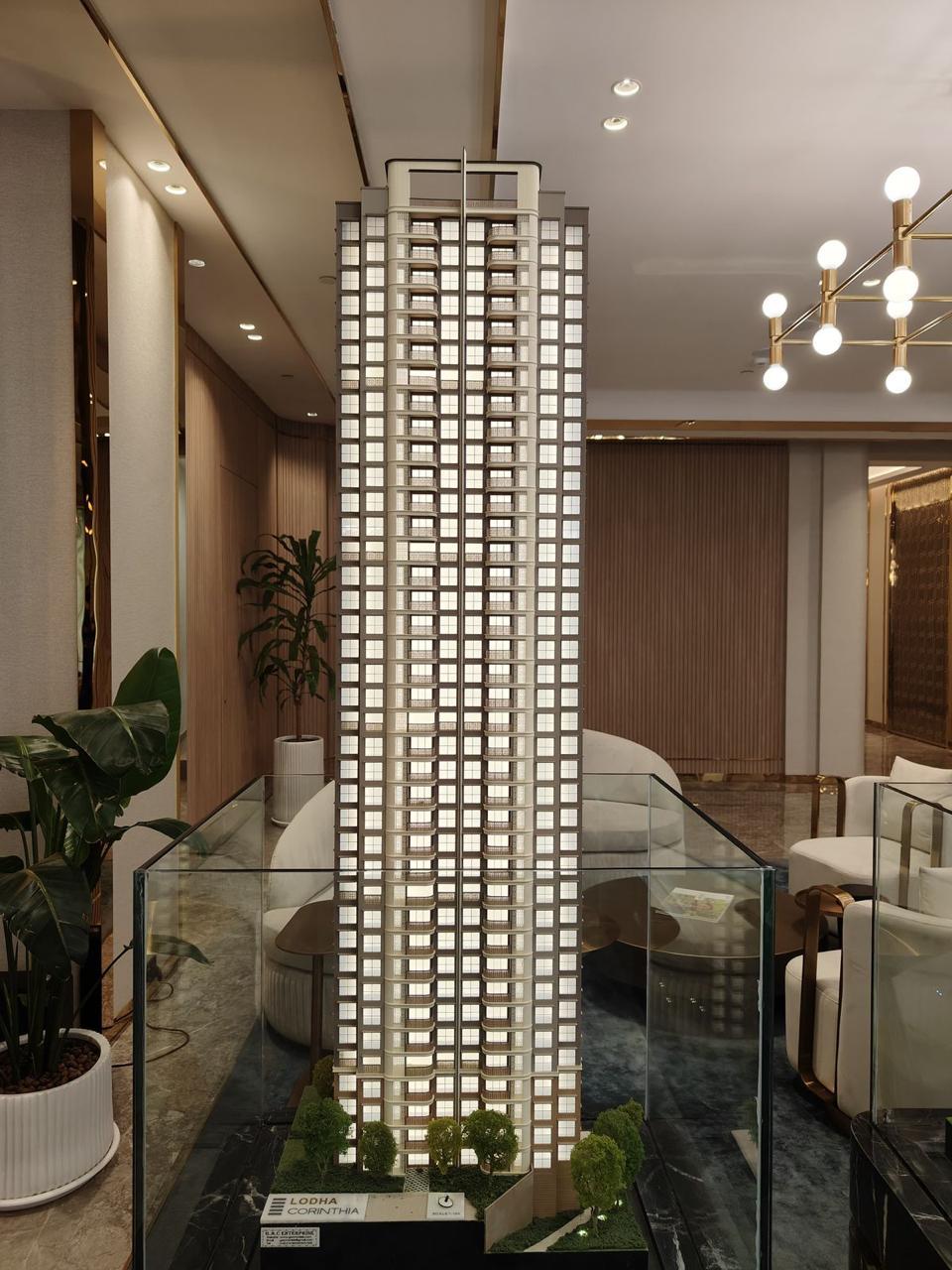 3.5 BHK 1560 Sq.Ft. Apartment in Lodha Corinthia