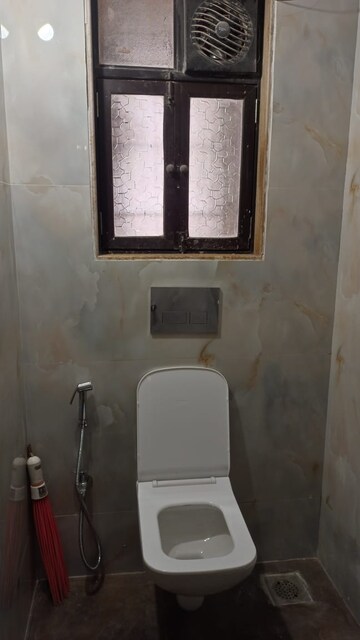 Bathroom in 2 BHK Apartment at Goregaon West View CHS, Goregaon West – for Rent