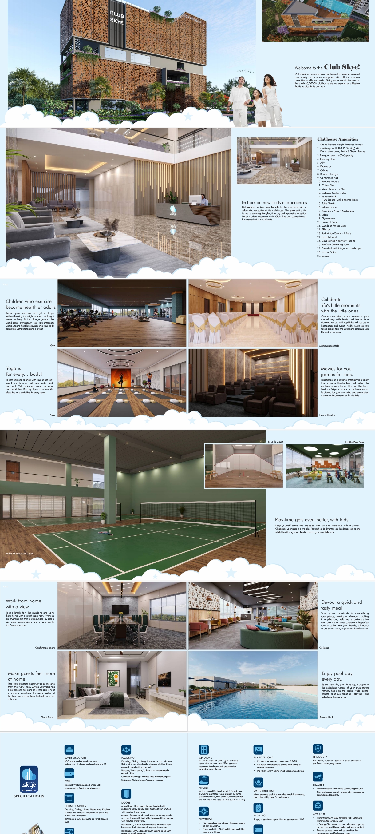 4 BHK + Pooja Room 3295 Sq.Ft. Apartment in Myscape Songs Of The Sun