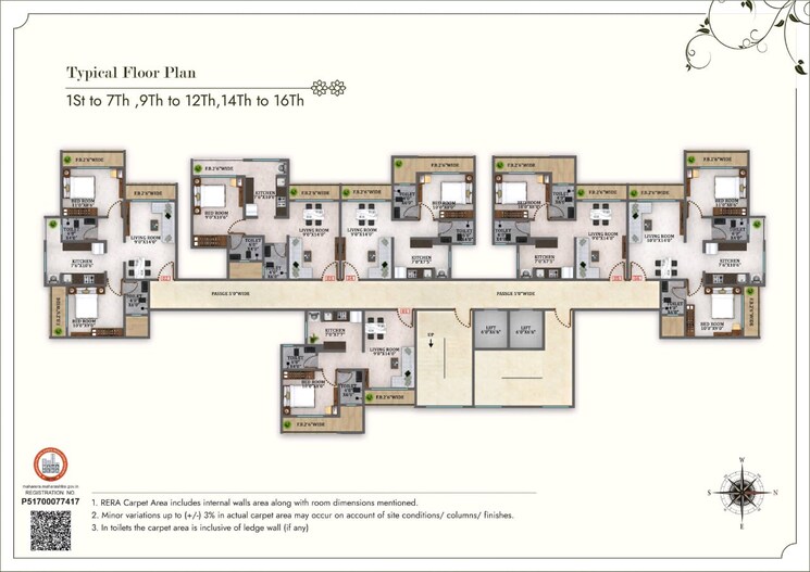 Floor Plan, lodha-corinthia 5 Bedroom 2675 Sq.Ft. Villa In Bhandup West Mumbai 8590812