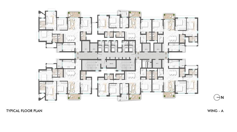 Master Plan, lodha-corinthia 5 Bedroom 2675 Sq.Ft. Villa In Bhandup West Mumbai 8590812
