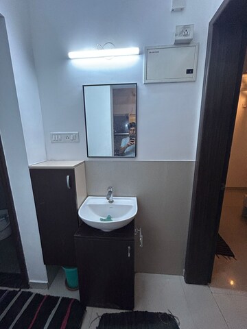 Bathroom in 3 BHK Apartment at Venkatesh Graffiti, Keshav Nagar – for Rent