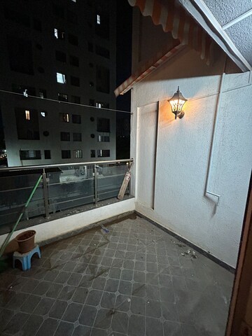 Balcony in 3 BHK Apartment at Venkatesh Graffiti, Keshav Nagar – for Rent