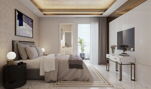 Bedroom in 2.5 BHK Builder Floor at Smart World Gems, Sector 89 – for Sale