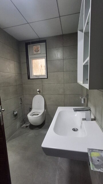 Bathroom in 3 BHK Apartment at Jayabheri The Summit, Narsingi – for Rent