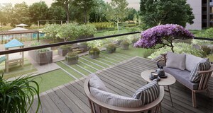 Balcony in 2 BHK Apartment at Arvind Bel Air, Yelahanka – for Sale