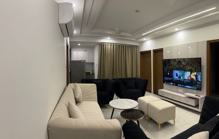 Master Bedroom, virat-elegant 3 Bedroom 1700 Sq.Ft. Apartment In Gandhi Path Jaipur 8590938