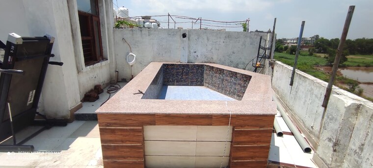 Kitchen, dhakoli 3 Bedroom 1000 Sq.Ft. Builder Floor In Dhakoli Zirakpur 8590942