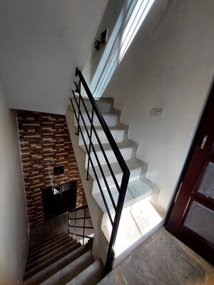 Staircase in 3 BHK Independent House at Dhakoli – for Sale