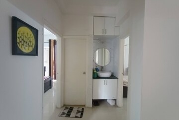 Bathroom in 2 BHK Builder Floor at Vatika India Next Iris Floors, Sector 82 – for Rent