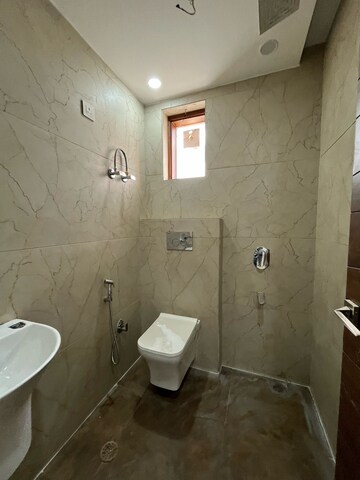 Bathroom in 2.5 BHK Apartment at Jahaz Apartments, Paschim Vihar – for Rent