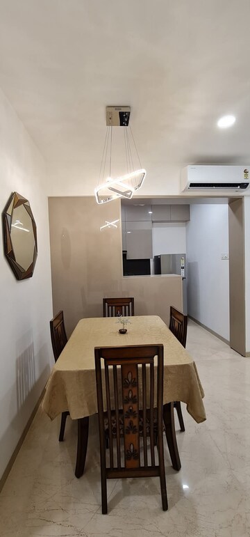 Kitchen in 3 BHK Apartment at Aurum Q Residences, Ghansoli – for Rent