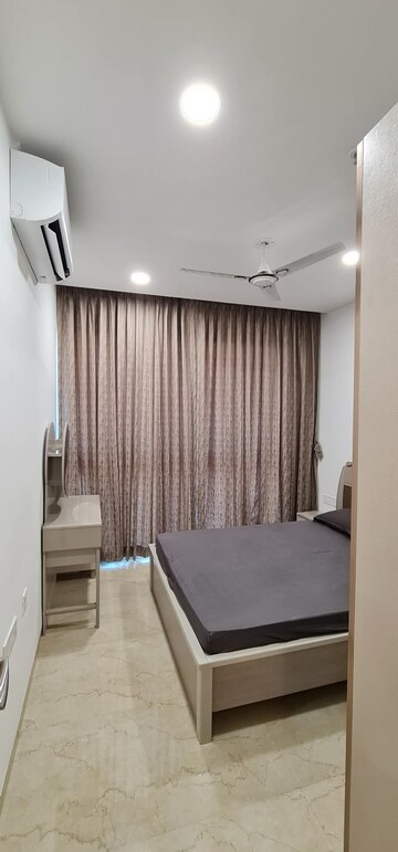 Master Bedroom in 3 BHK Apartment at Aurum Q Residences, Ghansoli – for Rent