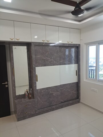 Kitchen in 3 BHK Apartment at Rajapushpa Provincia, Narsingi – for Rent