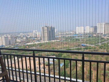 Balcony in 3 BHK Apartment at Rajapushpa Provincia, Narsingi – for Rent