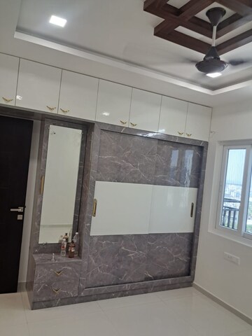Kitchen in 3 BHK Apartment at Rajapushpa Provincia, Narsingi – for Rent