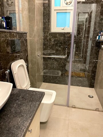 Bathroom in 3 BHK Apartment at Greenwood City, Sector 40 – for Rent