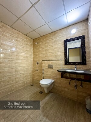 Bathroom in 3 BHK Builder Floor at BPTP Amstoria, Sector 102 – for Sale