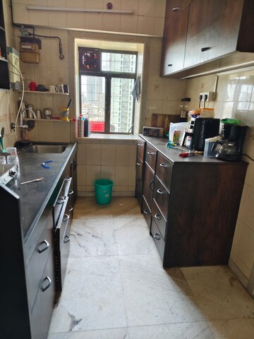 Kitchen in 1 BHK Apartment at Ashok Enclave Malad West, Malad West – for Rent