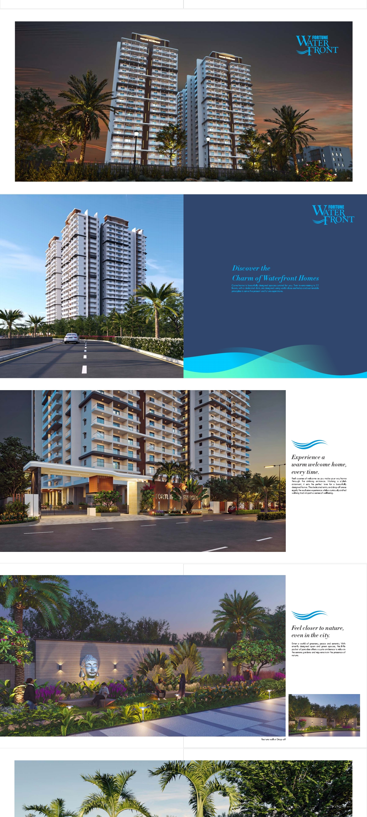 3 BHK + Pooja Room 2880 Sq.Ft. Apartment in Sri Sreenivasa Fortune Water Front