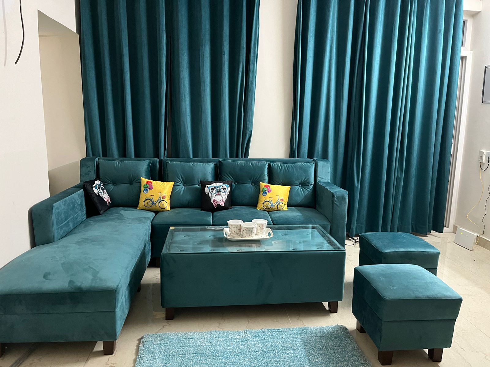 3.5 BHK + Pooja Room Apartment For Rent in Motia Royal Citi Apartments