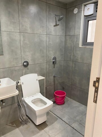 Bathroom in 2 BHK Apartment at Ahura Ecopolitan, Punawale – for Rent