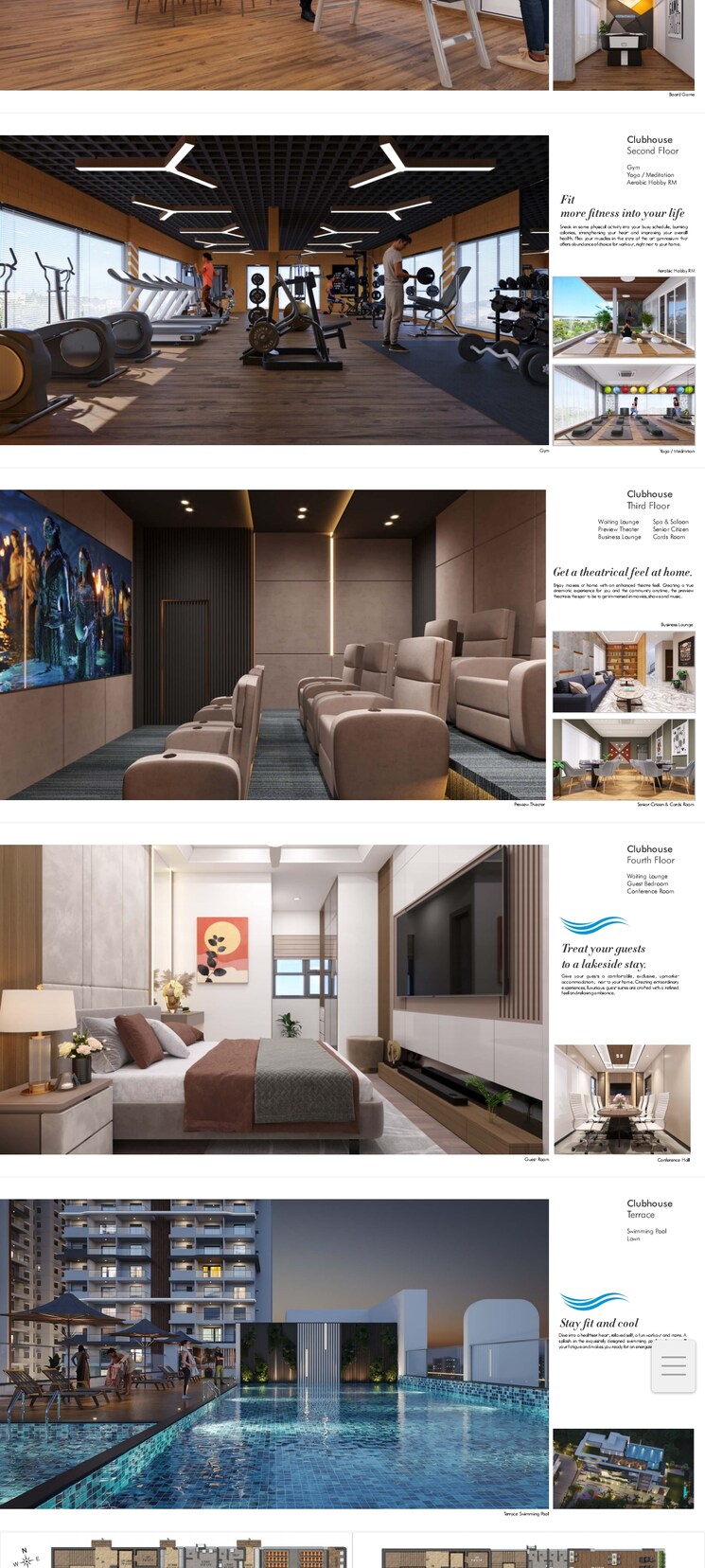 Kitchen, sri-sreenivasa-fortune-water-front 3 Bedroom 2540 Sq.Ft. Apartment In Kukatpally Hyderabad 8591306