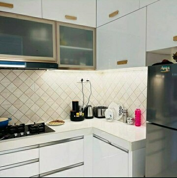 Kitchen in 2.5 BHK Apartment at Magnolia Premises, Kalyani Nagar – for Rent