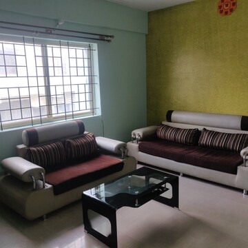 Living Room in 3 BHK Apartment at Mahaveer Hermitage, Jp Nagar – for Rent