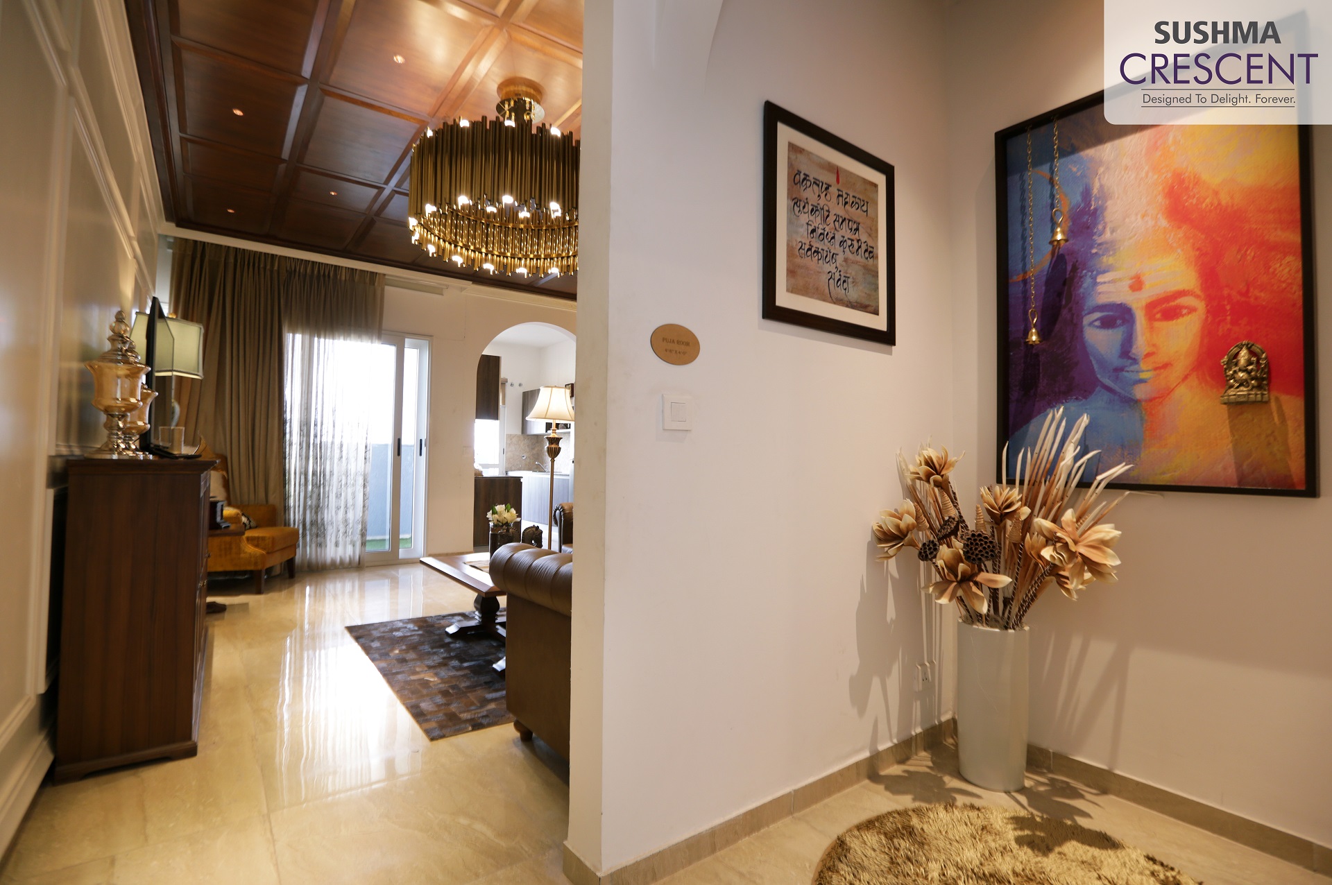 3 BHK + Pooja Room Apartment For Sale in Sushma Crescent