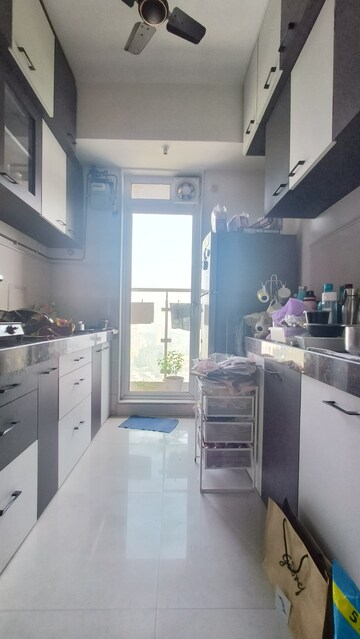 Kitchen in 1 BHK Apartment at Parsik Nagar – for Sale
