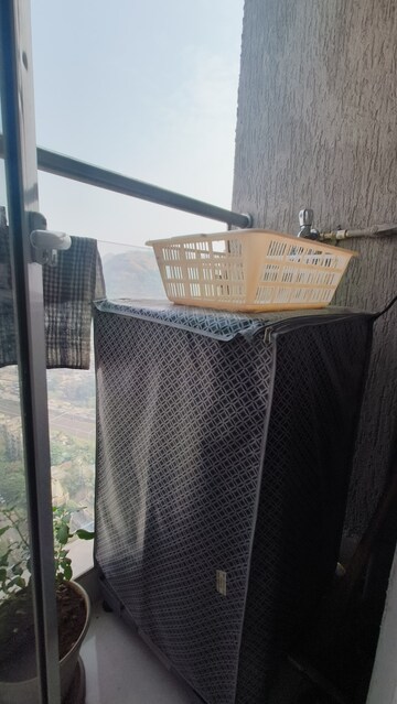 Bathroom in 1 BHK Apartment at Parsik Nagar – for Sale