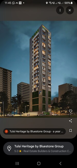 2 BHK Apartment For Sale in Bluestone Tulsi Heritage, Dadar East