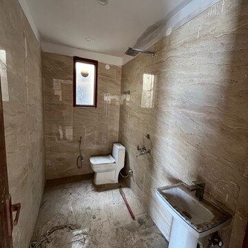 Bathroom in 3 BHK Builder Floor at Chattarpur – for Sale