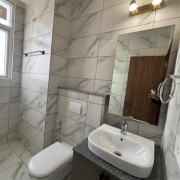 Bathroom in 4 BHK Apartment at Conscient Hines Elevate, Sector 59 – for Rent
