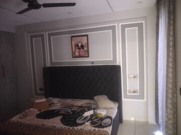 Living Room in 3 BHK Builder Floor at Motia Blue Ridge, Dhakoli – for Rent
