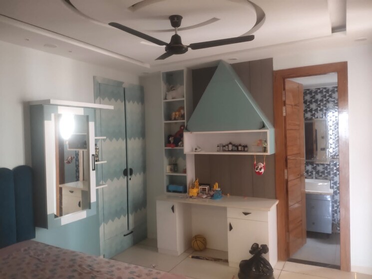 Living Room, motia-blue-ridge 3 Bedroom 1100 Sq.Ft. Builder Floor In Dhakoli Zirakpur 8591562