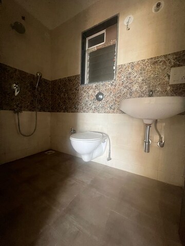 Bathroom in 1 BHK Apartment at Parsik Nagar – for Sale